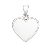 White gold Charms