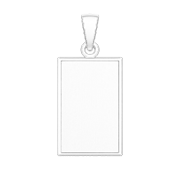 White gold Charms